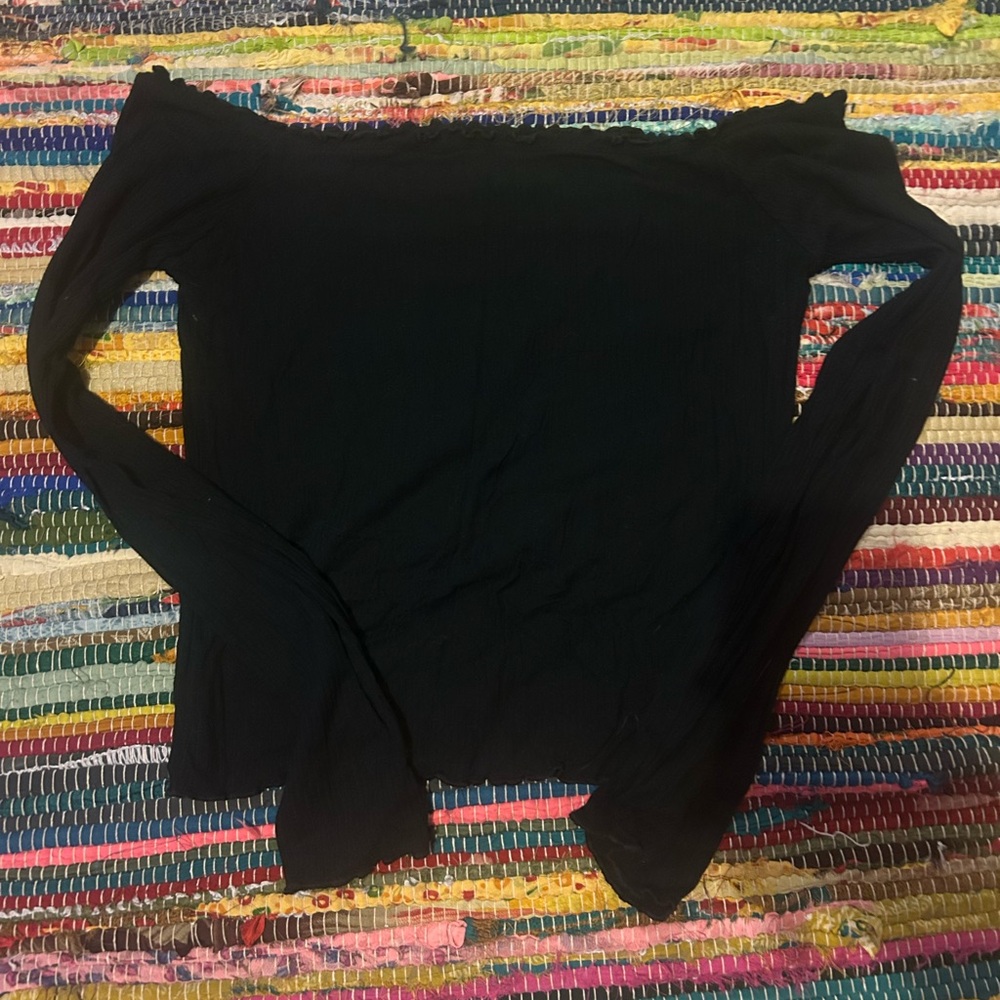 PacSun Black Off-Shoulder Top